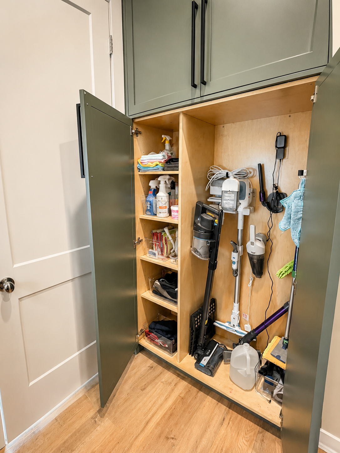 Mudroom detail